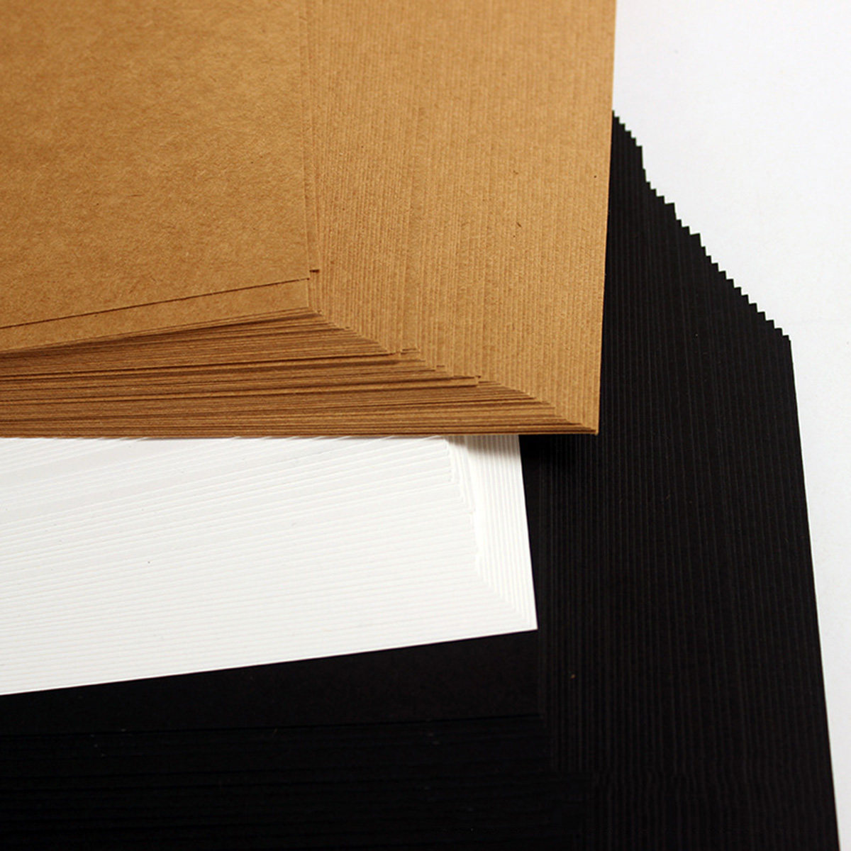 Art Craft Cardboard - 50Pcs A4 Black Card Paper 250Gsm