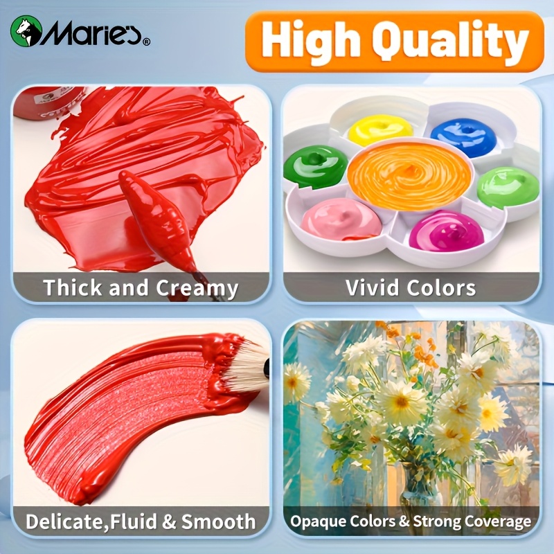 Gouache Paint Set 36 Colors 12 - Gouache Paint Set recension och pris