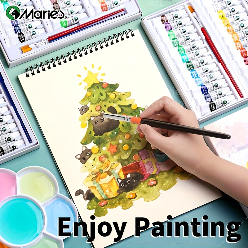 Gouache Paint Set 36 Colors 12 - Gouache Paint Set recension och pris