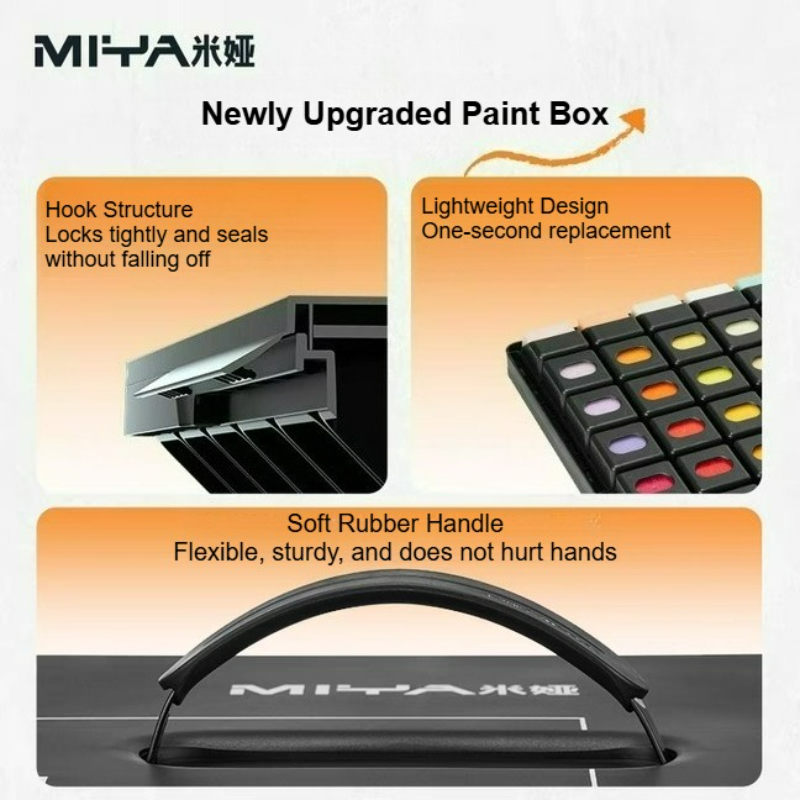MIYA Gouache Paint Jelly Set M - Gouache Paint Set recension och pris