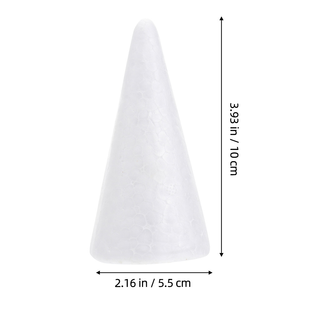 24Pcs Foam Cones for Crafts Co - Art And Craft For Nursery recension och pris