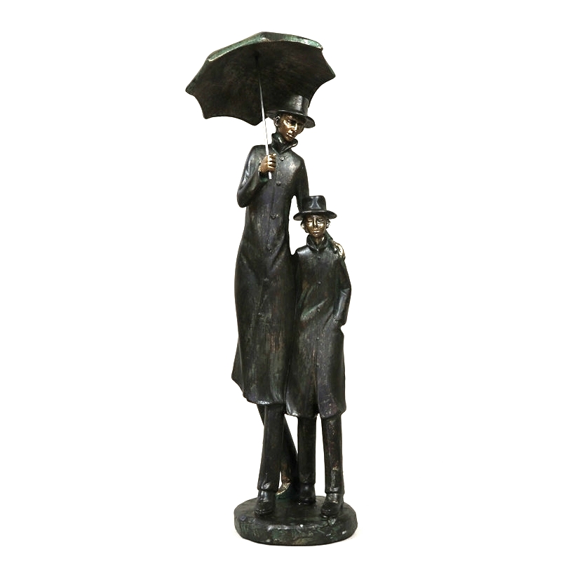 Vintage Father and Son Statue  - Art And Craft For Father'S Day recension och pris