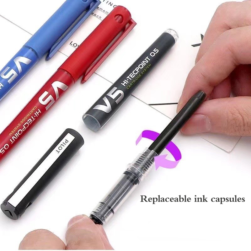 5 Pcs PILOT Gel Pen BXC-V5/V7  - Pilot Pen V5 recension och pris