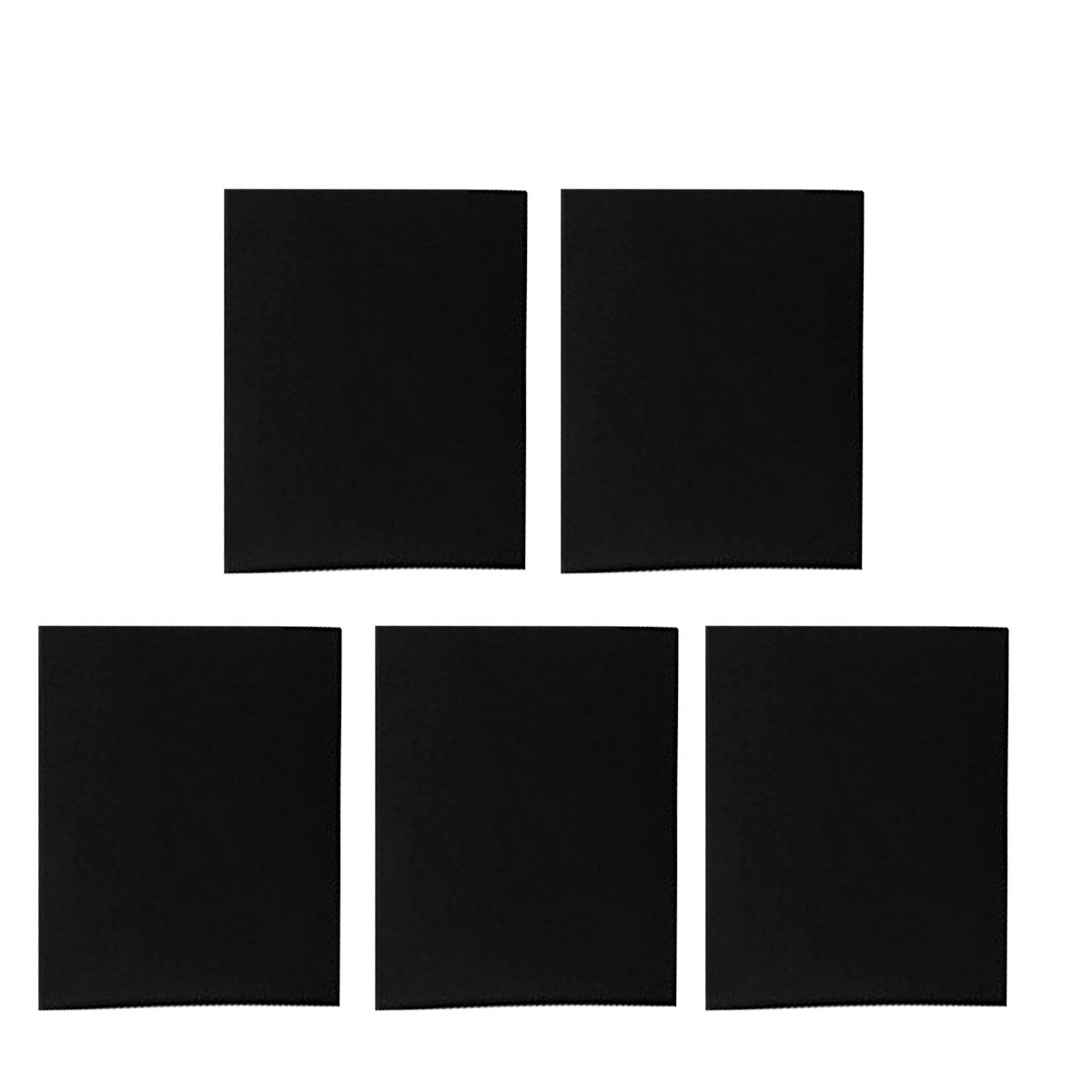 50Pcs A4 Black Card Paper 250G - Art Craft Cardboard recension och pris