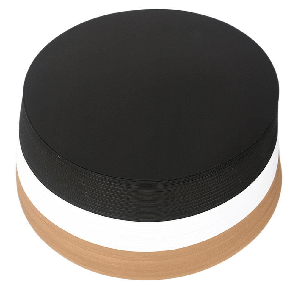 20Pcs Round Kraft Paper Smooth - Art Craft Cardboard recension och pris