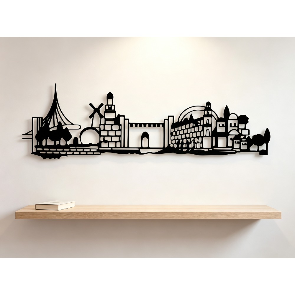 CIFBUY Metal Wall Art Jerusale - Art & Craft Paper For Kids recension och pris