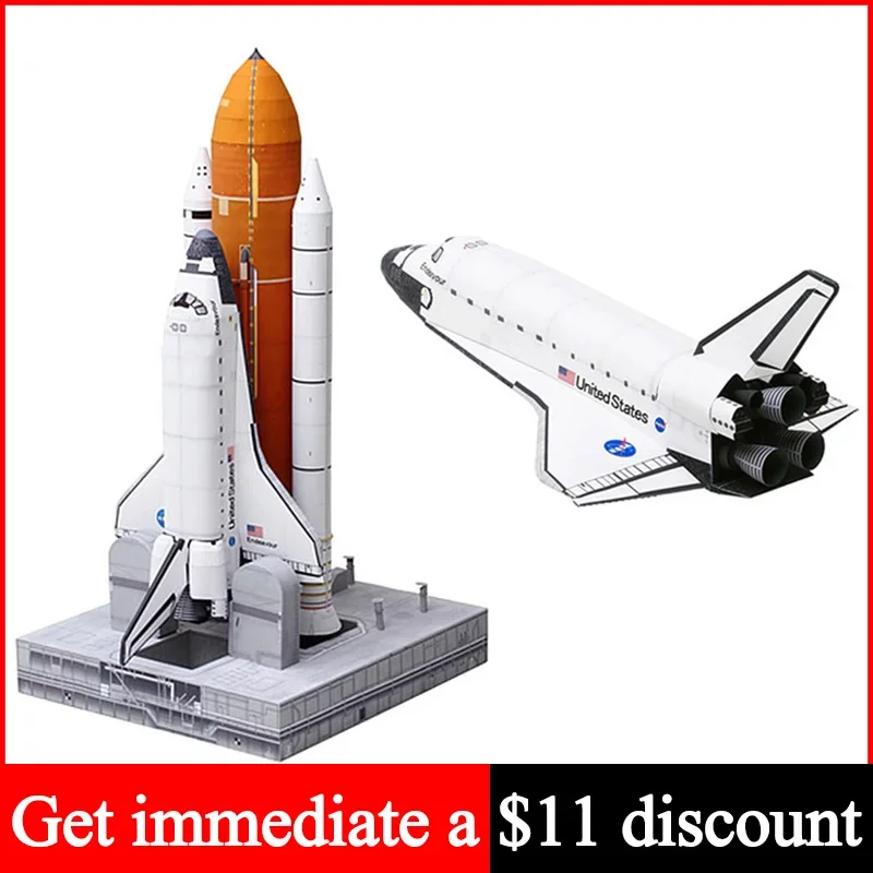Realistic Version Space Shuttl - Art Craft Cardboard recension och pris