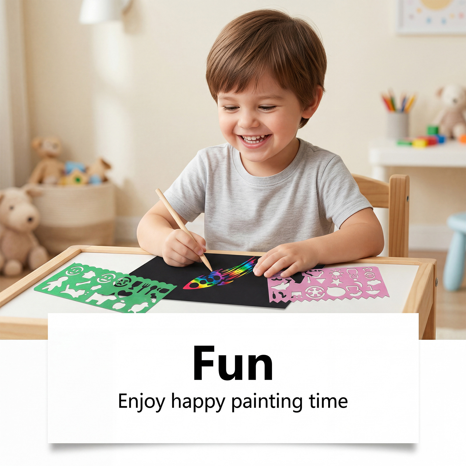Color Coated Paper, Clear & Ea - Art Craft With Paper recension och pris