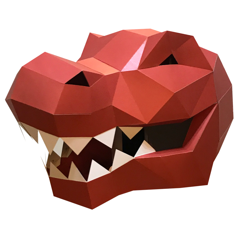 Tyrannosaurus Rex Animal Mask  - Art Craft Cardboard recension och pris