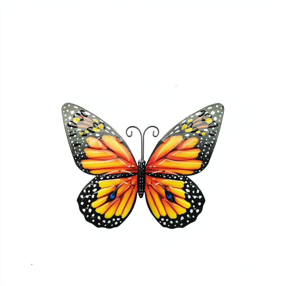 Small Metal Butterfly Wall Dec - Art And Craft For Nursery recension och pris