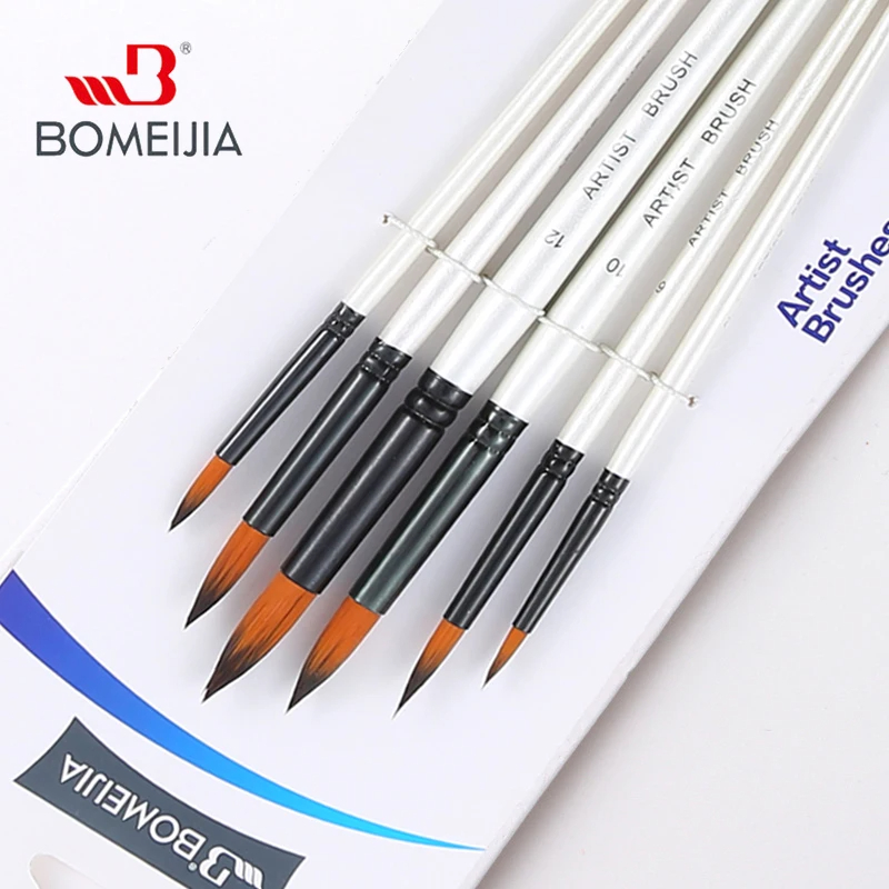 BOMEIJIA Paint Brushes Set Rou - Gouache Paint Set recension och pris