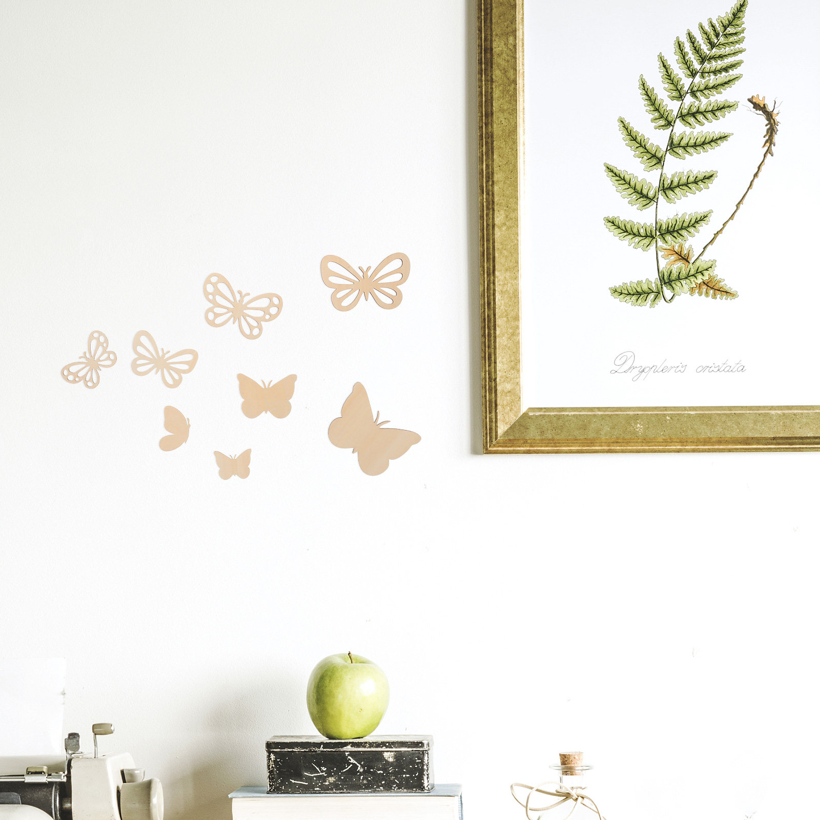 16pcs Unfinished Wood Butterfl - Art And Craft For Nursery recension och pris