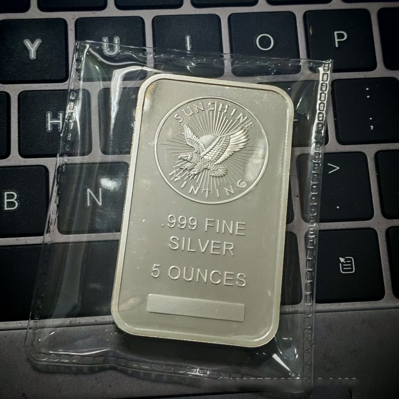 5 Oz Sunshine Minting Silver B - Art Craft Bar recension och pris