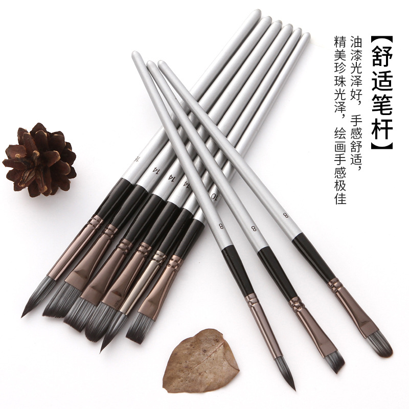 24 Piece Paint Brush Set with  - Gouache Paint Set recension och pris