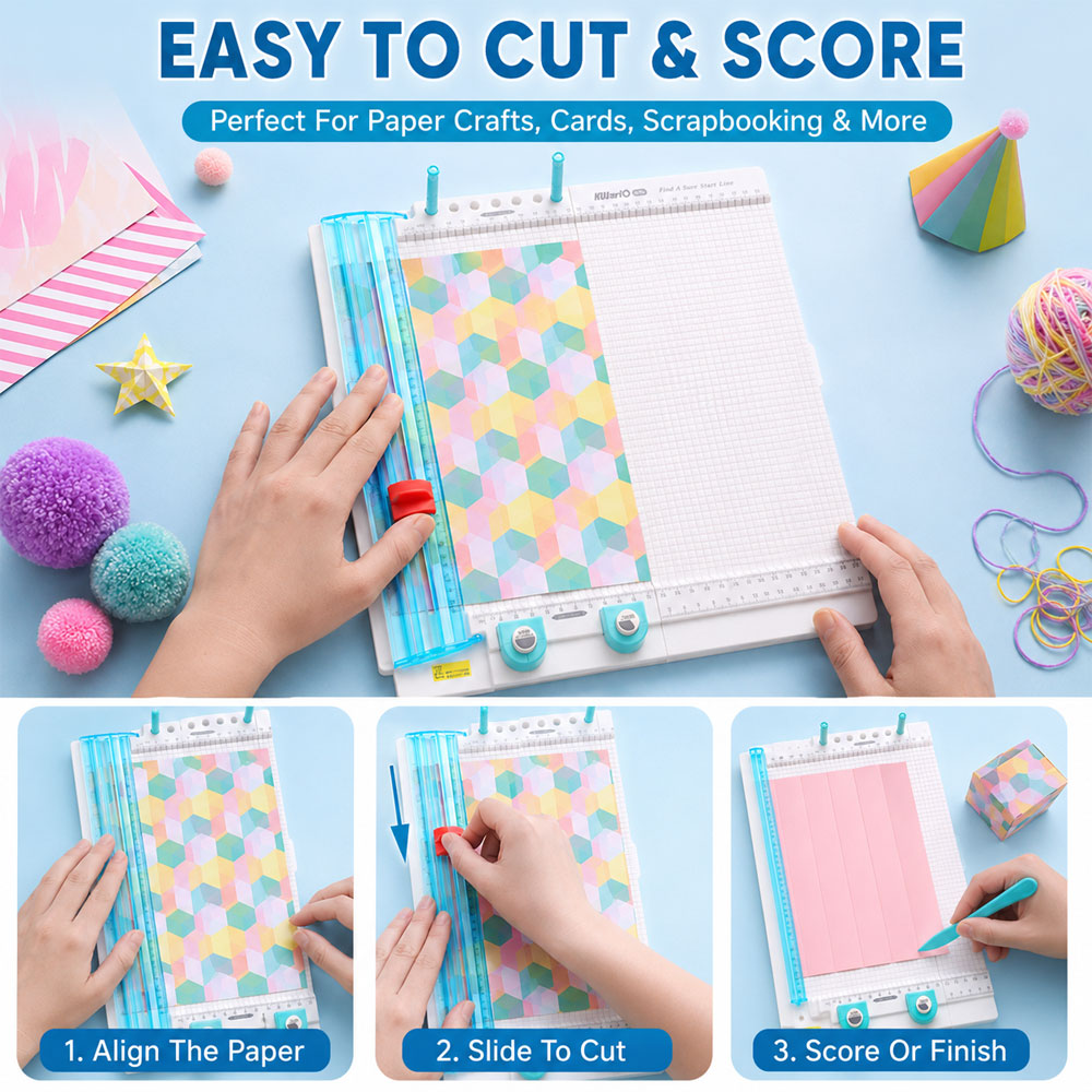 7-in-1 Paper Trimmer & Scoring - Art Craft With Paper recension och pris