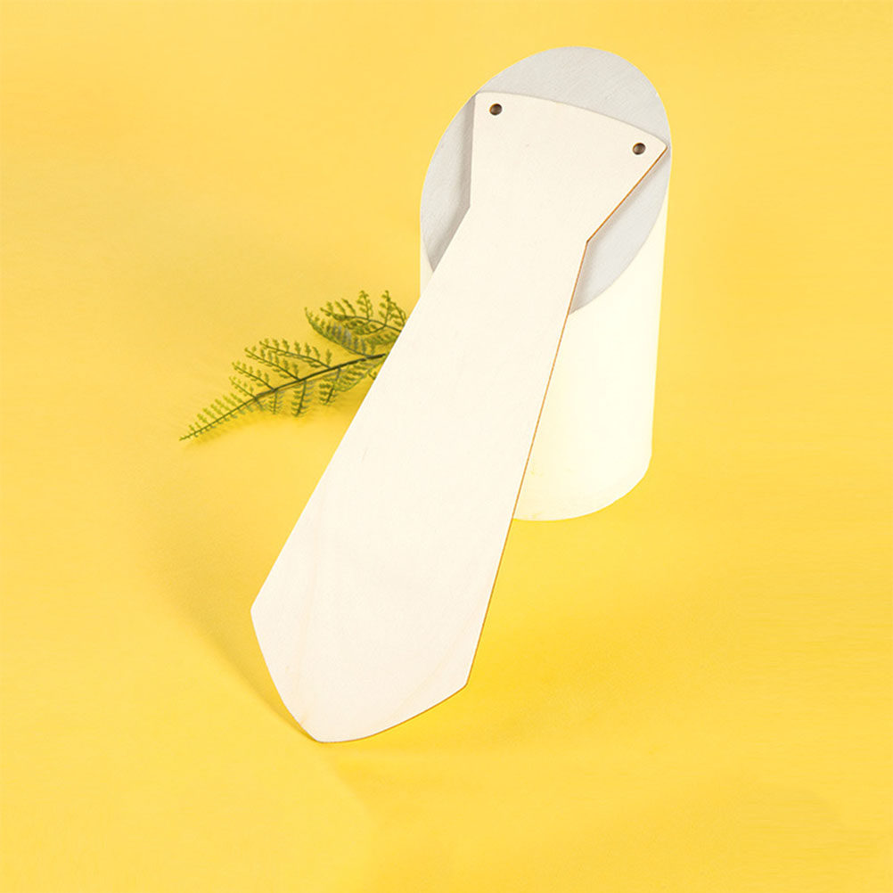 5Pcs Wooden Necktie DIY Painti - Art And Craft For Father'S Day recension och pris