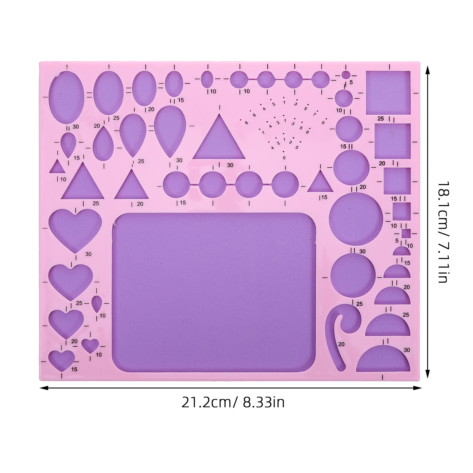 Paper Quilling Template Board  - Art Craft Cardboard recension och pris