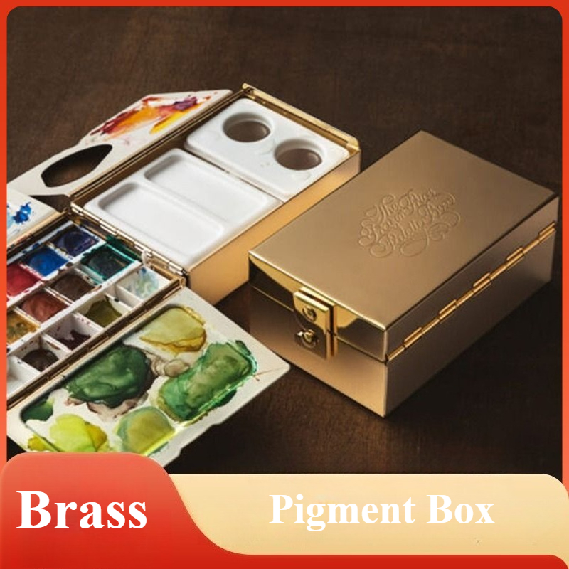 Multi-functional Travel Brass  - Gouache Paint Set recension och pris