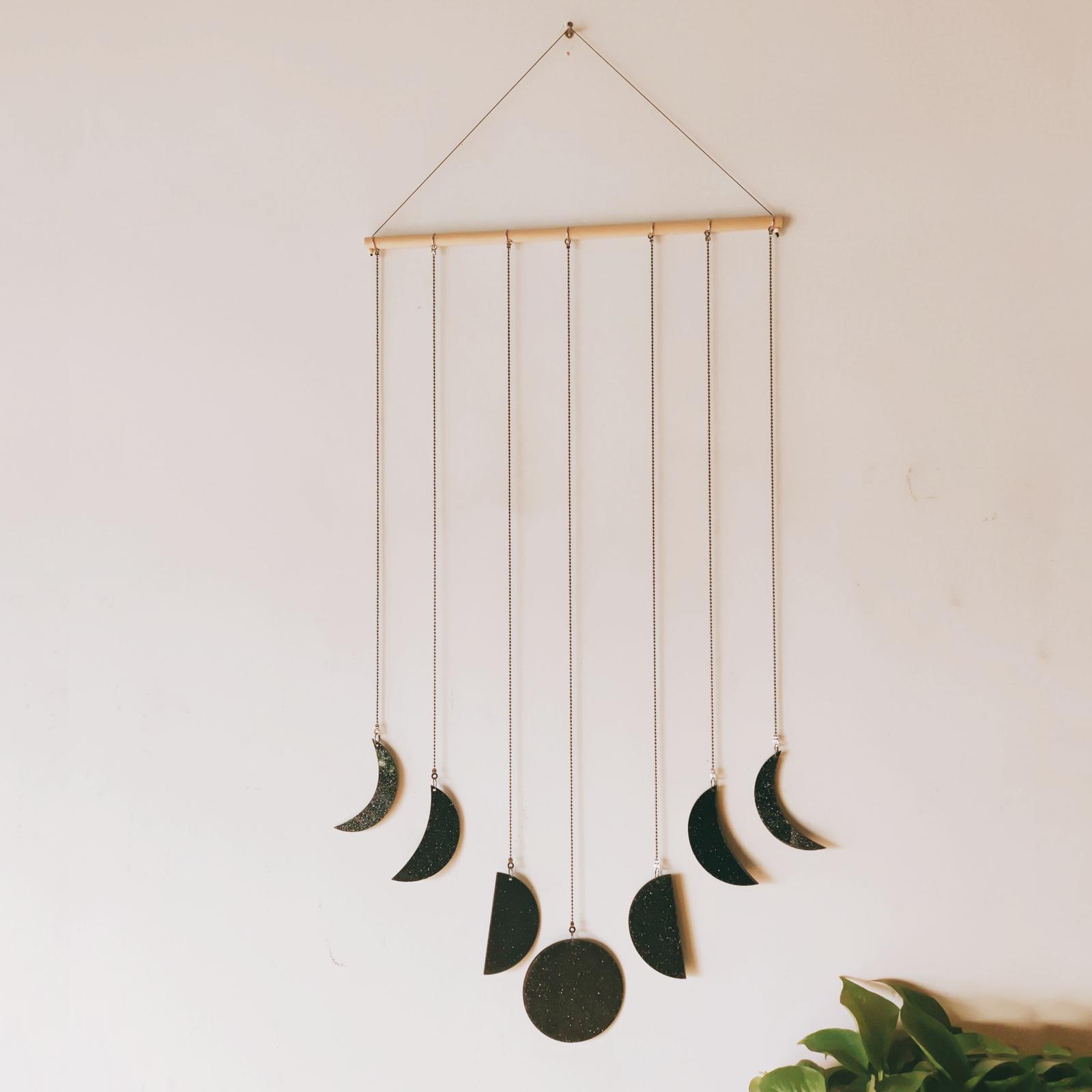 Moon Phase Wall Hanging Decor  - Art And Craft For Nursery recension och pris