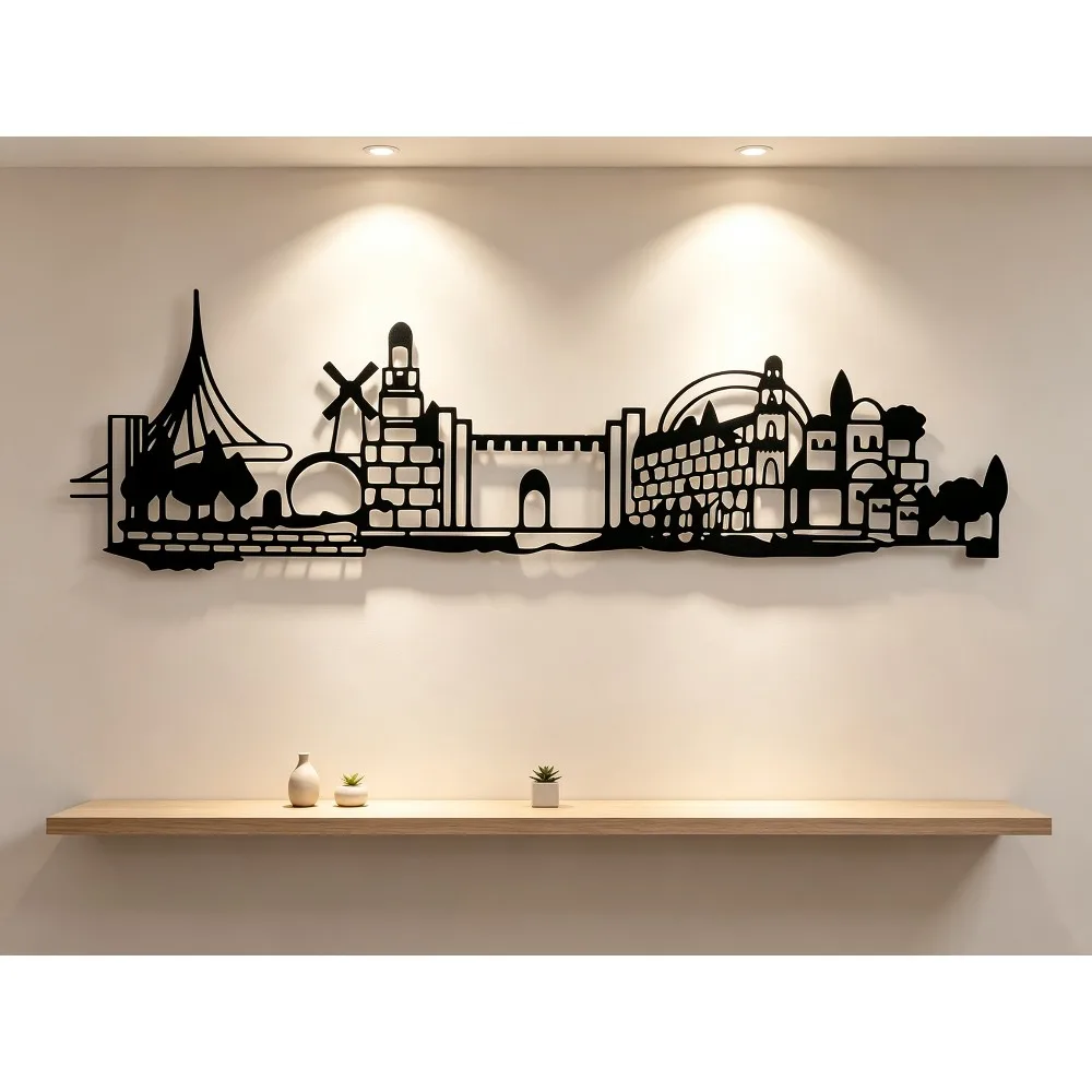 CIFBUY Iron Wall Art Jerusalem - Art & Craft Paper For Kids recension och pris
