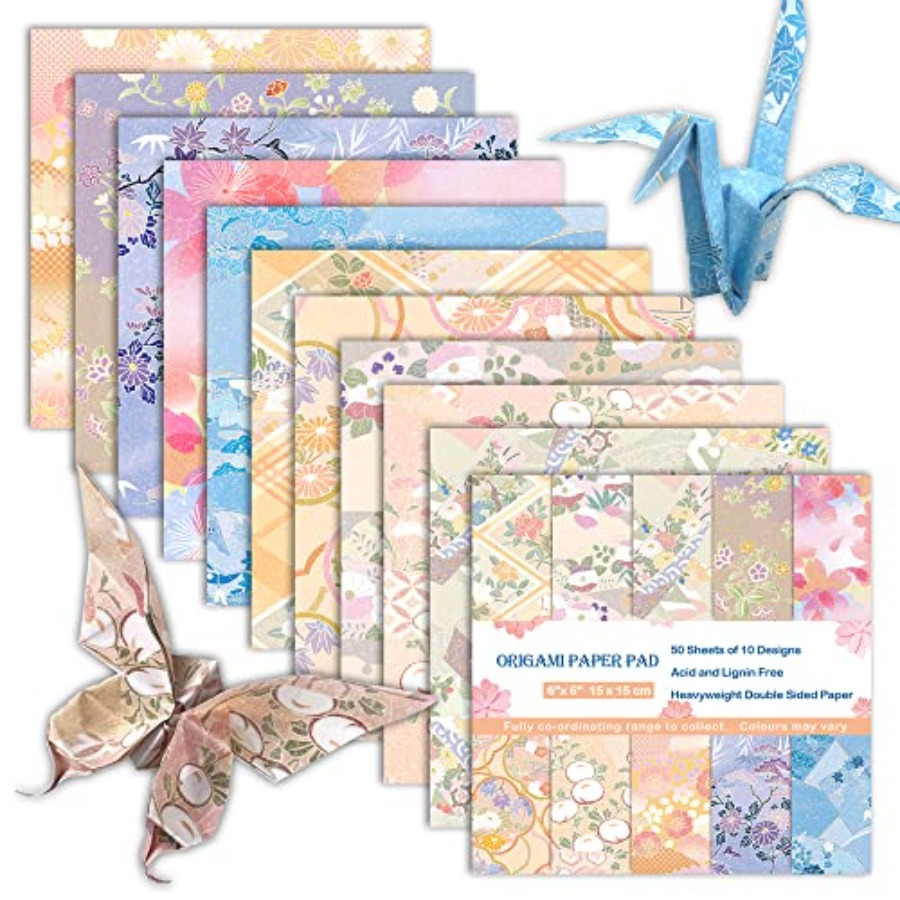 Origami Paper 6x6 Double Sided - Art Craft With Paper recension och pris